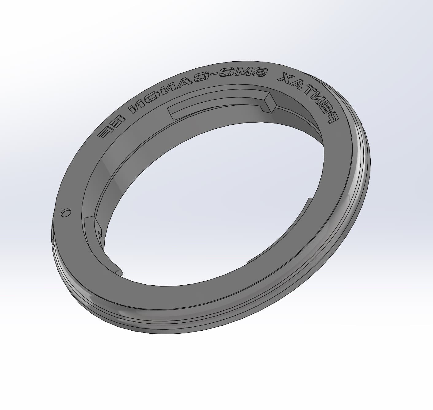 Canon EF to Pentax K adapter