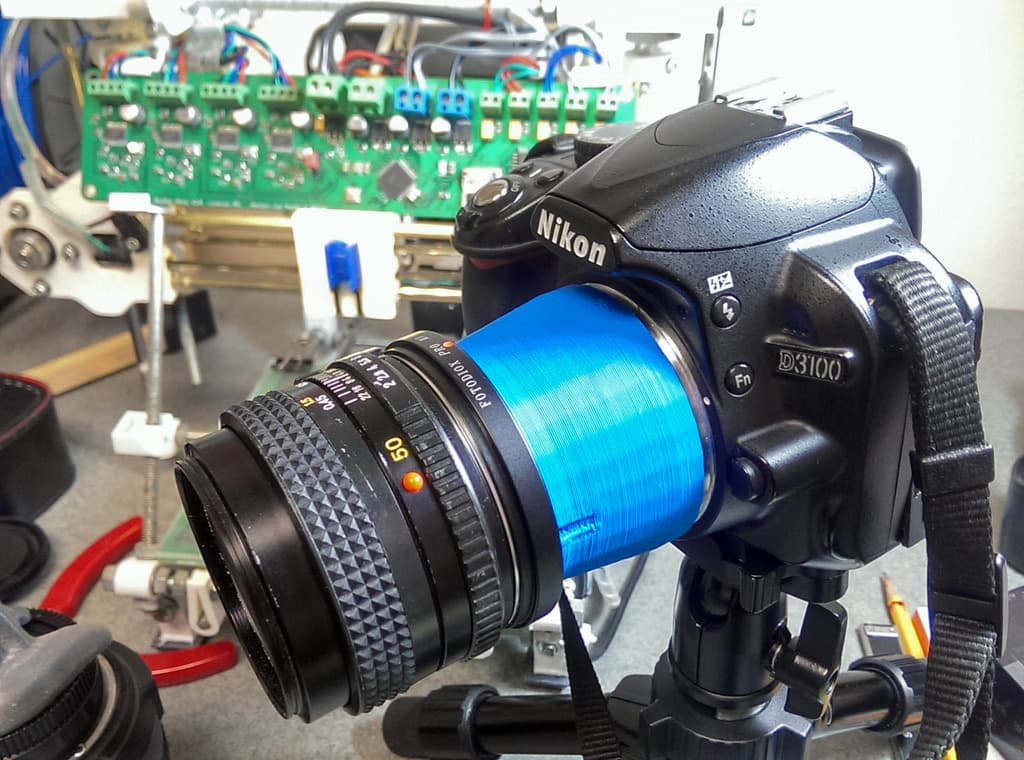Macro lens adapter tubes for Nikon F-mount