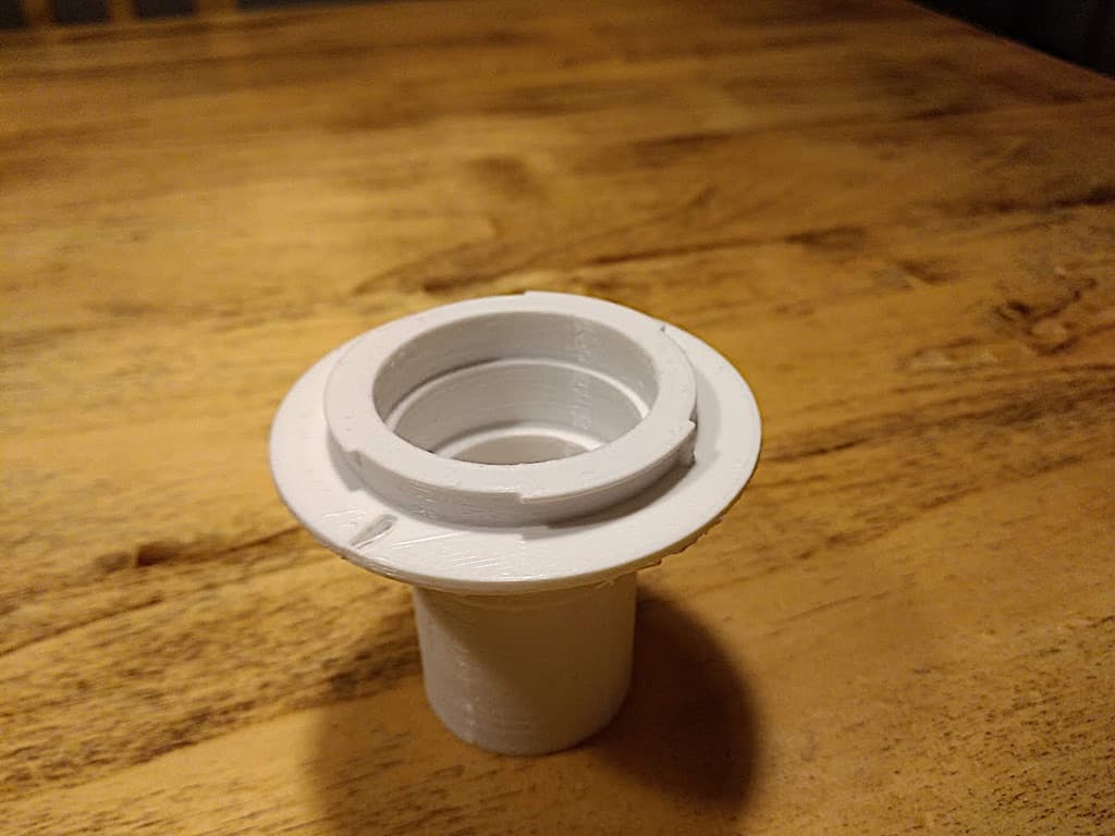 Nikon F telescope adapter